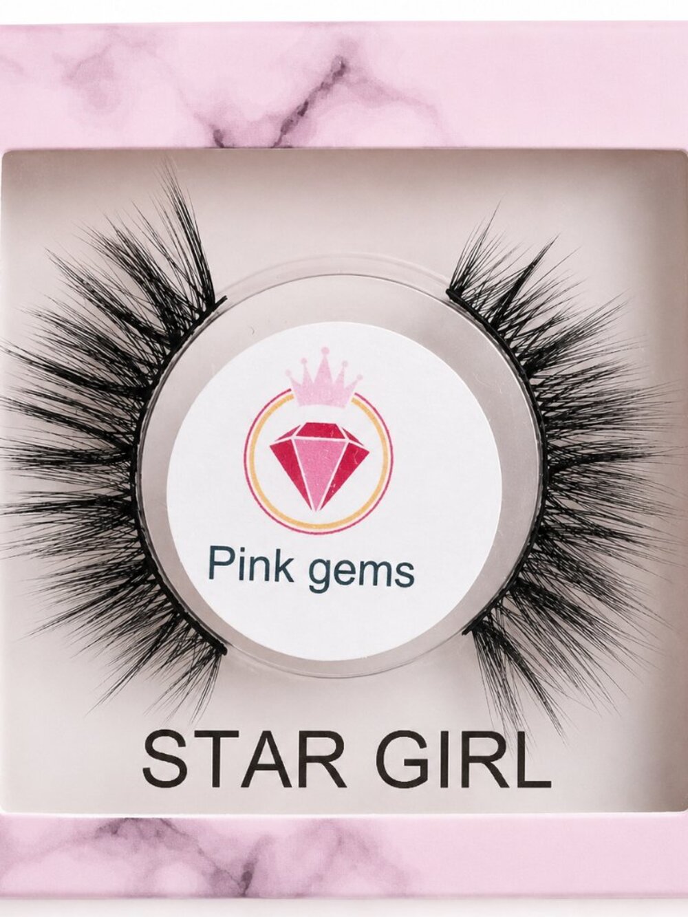 Star Girl Full Mink 3D Faux Mink Lashes Wispy Fluffy Natural Volume